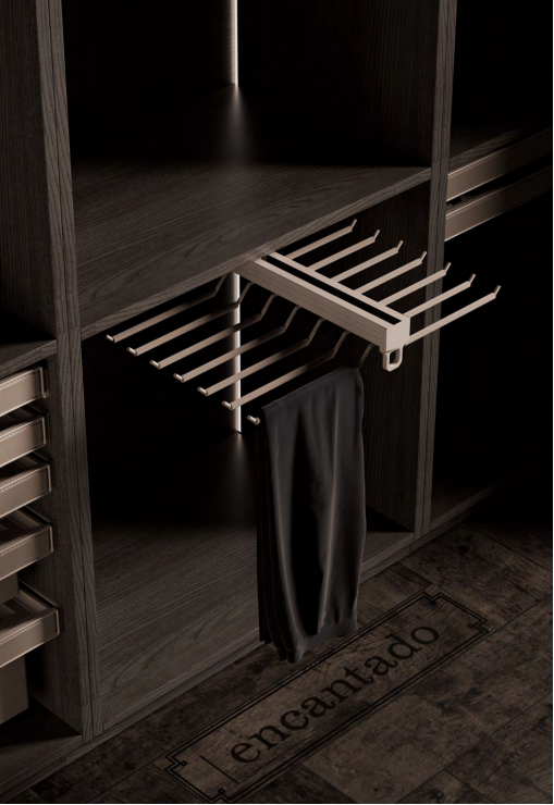 double row trousers hanger