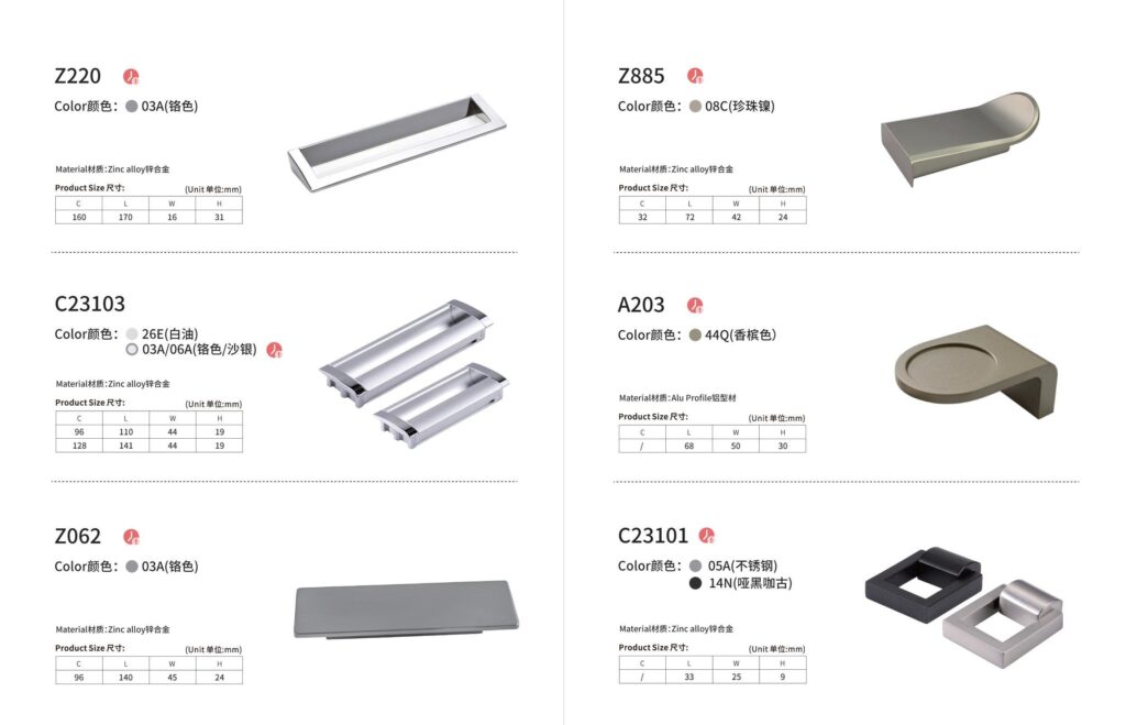 cabinet hardware handles (101)