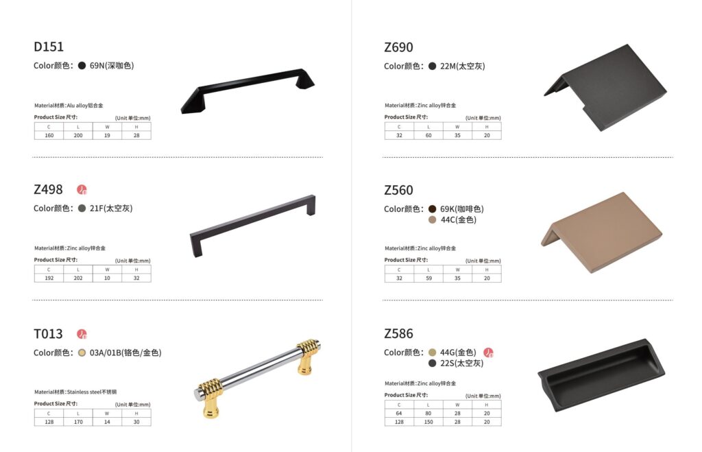 cabinet hardware handles (22)