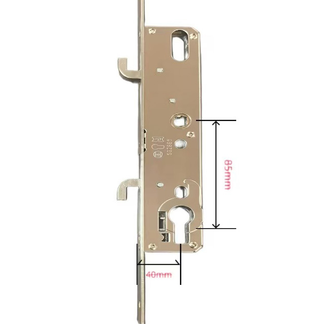 Silding door lock body
